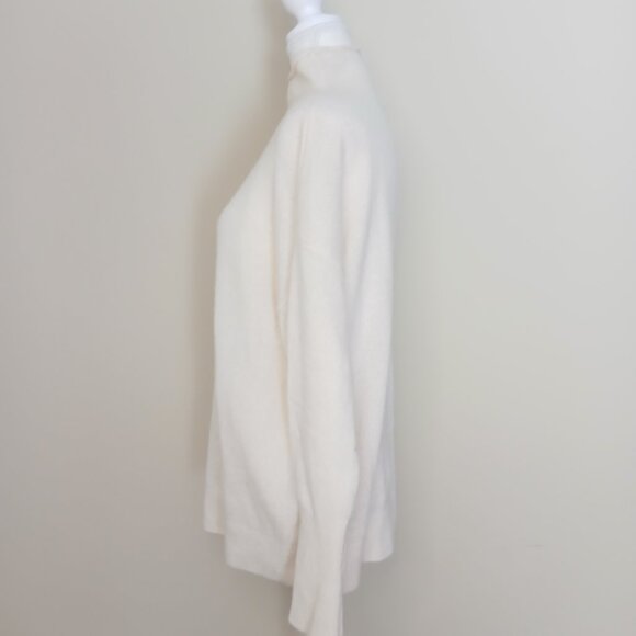 Aritzia Babaton Luxe Cashmere Kath Mockneck Pullover Sweater Size Small - Picture 5 of 9